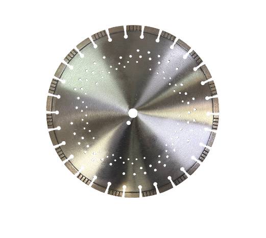 Diamond segmented hand-held saw blade for concrete and masonry
